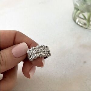 Premier Designs CZ Baguette Ring